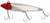 Mirrolure - Srs-3 Sinking Twitchbait - 3.58in 3/8oz Wht/red Hd - S52MR-11
