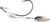 Owner - Flashy Swim Twstlck Hook - W/cen Pin 1/0 1/8oz Silv - 4164S-021
