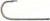 Owner - Straight X-str Worm Hook - Black Chrome 2/0 7pk - 5103121