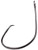 Owner - Mutu Light Circle Hook - Black Chrome Sz6 10pk - 5114051