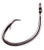 Owner - Mutu Light Circle Hook - Red Chrome 3/0 5pk - 5114133