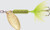 Rooster Tail - Treble Hook Spinner - 1/24oz Chart - 204-CHR