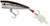 Rebel Lures - Magnum Pop R Topwater - 3in 1/2oz Silver/black - P6501