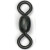 Sea Striker - Barrel Swivel - Black 150# 12bg - BCBS1