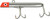 Sea Striker - Got-cha Jig - 7/8oz 2.75in Chrome/red - G1601