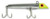 Sea Striker - Got-cha Jig - 3in 1oz Yell Head/chrome - G502