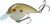 Strike King - Chick Magnet Crankbait - 2.25in 7/16oz Grn Giz Sh - HCCM-568