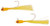 Speckline - Magnum Speck Rig - 1/8oz Yellow/yellow - IMSR60-02 Speckline - Magnum Speck Rig - 1/8oz Yellow/yellow - IMSR60-02