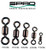 Spro - Power Barrel Swivel - Black 80# 50pk - SPSB-06-50