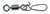 Spro - Power Hyp Link Snap Swvl - Black Sz6 70# 5pk - SPSHSB-06-5