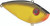 Strike King - Red Eye Shad - 2in 1/4oz Gold/black Bk - REYESD14-406