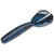 Strike King - Rage Tail Mg Menace Grub - 5in 7bg Black/blu Swirl - RGMAGM-808