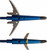 Swhacker - Levi Morgan Broadheads - 100gr 3pk 2in 2bl - SWH00261