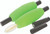 The Crappie Psychic - Slab Rattler Glow Corks - 1/5in 2pk Green - TCP003-3