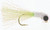 The Crappie Psychic - Iddy Biddy Grass Shrimp - 1/16oz 3pk Wht/chat/blk - TCP007-7