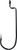 Trokar - Hd Worm Hook - Platinum Black 4/0 5pk - TK100-4/0