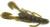 Zoom - Ultra-vibe Speed Craw - 3in 12bg Green Pumpkin - 080-025