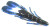 Zoom - Ultra-vibe Speed Craw - 3in 12bg Black Sapphire - 080-100