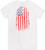 Calcutta - T-shirt - White Usa Flag Xl - Calcutta - T-shirt - White Usa Flag Xl -