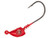 H & H - Rattlize Thread Jig Head - 1/8oz 3pk Red - RET183-01