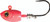 Z-Man - Micro Shad Headz - 1/16oz 4pk Pink Glozw -