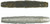 Googan - Rattlin Ned Worm - 2.5in 8bg Mud Minnow - GRN-MUM
