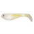 Jenko - Booty Shaker Swimbait - 6in 3pk White Shad - JBS6WS