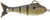 Bucca Bait - Baby Bull Shad Weedless - 4.5in 3/4oz Gizzard Shad -