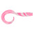 Fishbites - Curltail Grub - 6in 4pk Pink Shiner -