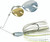 Duckett - Bd Water Slash Spinnerbt - 1/2oz Dbl Co-mouse - MXWSDC1/2 M