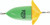 Strike King - Ploppin Cork - 3in Yellow/flo Green -