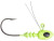 Bobby Garland - Brush Off Mo Glo Jighead - 1/30oz Sz4 10pk Chart -
