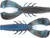 Rapala - Crush City Clean Up Craw - 3.5in 7pk Black/blue - Rapala - Crush City Clean Up Craw - 3.5in 7pk Black/blue -