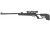 Crosman Mag Fire Rifle  Air Rifle  .177 Pellet  1300 Feet Per Second  15" Barrel  Black  Synthetic Stock  12Rd CMM7SXS