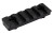 Midwest Industries Polymer M-LOK Rail  Fits M-LOK Handguards  5 Slot  Polymer Construction  Matte Finish  Black  Hardware Included MI-5PMR