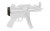 Midwest Industries HK MP5K End Plate Adaptor  Picatinny  Aluminum  Anodized Finish  Black MI-MP5K-PEPA