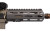 Q Honey Badger Handguard Kit  M-LOK  6"  Fits Honey Badger/AR Upper Receivers  Clear Anodized Finish  Gray  Includes Barrel Nut and Hardware 6-HB-MLOK-HG-KIT
