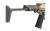 Q Honey Badger Stock Assembly  Fits Honey Badger Receiver  Gray ACC-HB-STOCK-ASSEMBLY