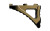 Rise Armament Micro Handstop  Fits M-LOK  Anodized Finish  Bronze RA-030-SB