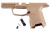 Wilson Combat Grip Module  1913 Light Rail  Fits Sig Sauer P365 X-Macro  Tan 365M-ST