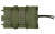 High Speed Gear Rifle TACO  Single Magazine Pouch  MOLLE  Fits Most Rifle Magazines  Hybrid Kydex and Nylon  Olive Drab Green 11TA00OD