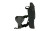 Uncle Mike's Vertical Shoulder Holster  Size 4  Fits Large Revolver With 8.5" Barrel  Right Hand  Black 83041