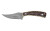 Camillus Western Crosstrail  Fixed Blade Knife  Plain Edge  Faux Stag Handle  Satin Finish  Silver Blade  3.25" Blade Length  7" Overall Length  420 Stainless Steel Blade  Includes Nylon Sheath CAM-19161