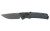 SOG Knives & Tools Flash AT  Folding Knife  3.45" Straight Back  Urban Gray GRN Handle  D2 Steel  Titanium Nitride Finish  Black SOG-11-18-05-41