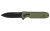SOG Knives & Tools Pentagon XR  Folding Knife  3.6" Straight Spear Point  G10 Grips  Olive Drab Green Handle  CTSXHP Steel  Black Titanium Nitride Finish  Black SOG-12-61-02-57