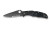 Spyderco Endura 4  Lightweight  3.375" Folding Knife  Clip Point  Combo Edge  VG10/Black  Black FRN  Circle Thumb Hole/Pocket Clip C10PSBBK