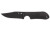 Spyderco Street Beat Lightweight  3.5" Fixed Blade Knife  Plain Edge  VG-10 Blade  Kraton Handle FB15PBBK