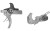 Battle Arms Development Enhanced Trigger  Fits AR-15  Nickel Teflon BAD-ET
