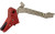 True Precision Axiom Trigger & Trigger Bar  Black with Red Safety  For Glock 43/43X/48 TP-G43T-RBL