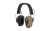Allen Company ULTRX Bionic E-Muff  Electronic Earmuff  NRR 22dB  Rubberized Protective Coating  Flat Dark Earth 4145
